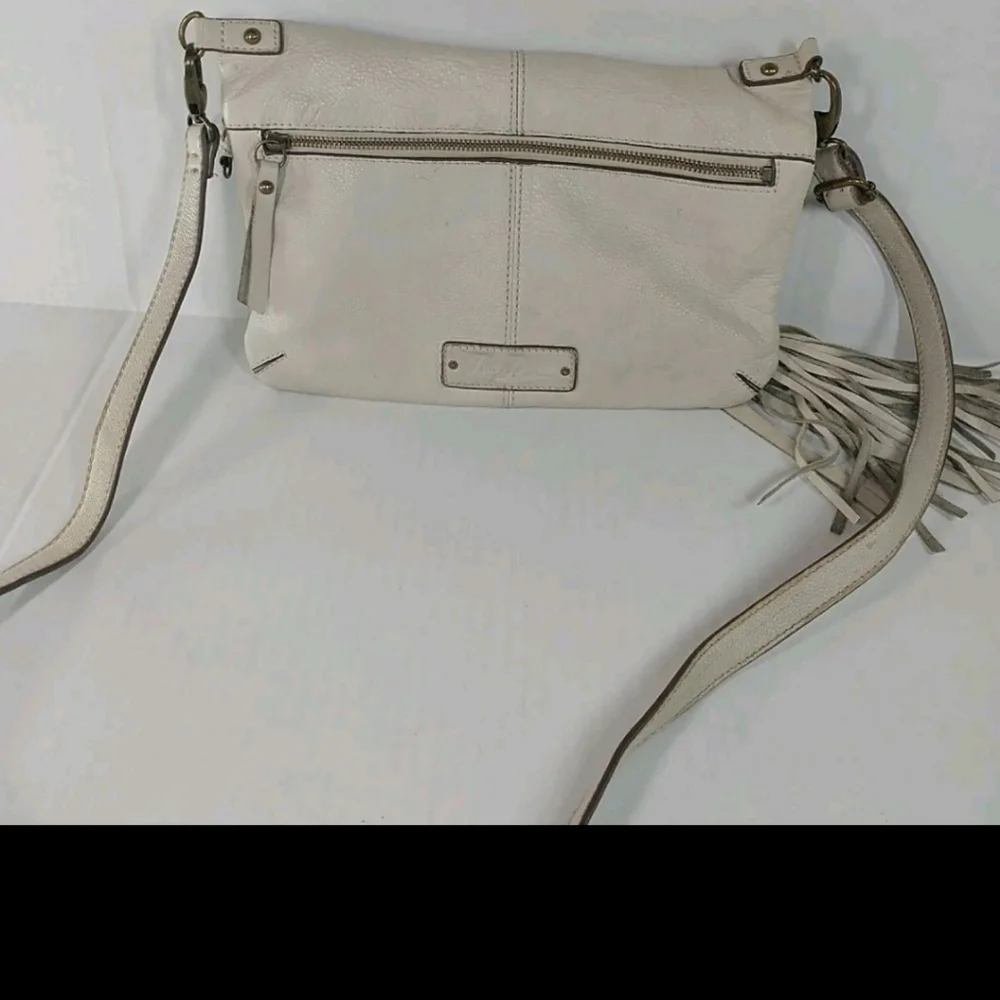 Lucky Brand women's handbag off white leather size medium - Picture 2 of 6